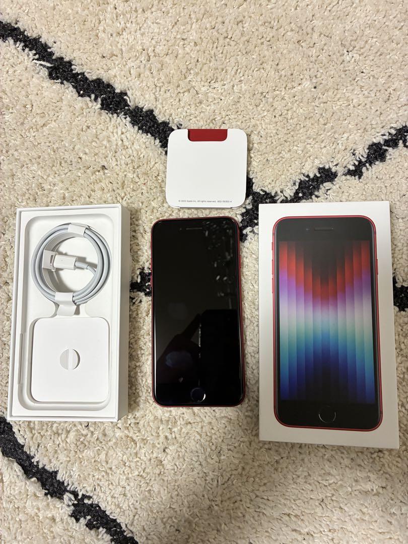 Apple iPhone SE3 (第3世代) PRODUCT(RED) 本体 Amazon.com: Apple iPhone SE 3rd Gen, 64GB, RED - Verizon