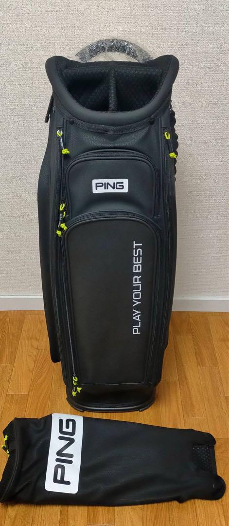 新品 ピン PING ブラック ゴルフ キャディバッグ 定価38,500円