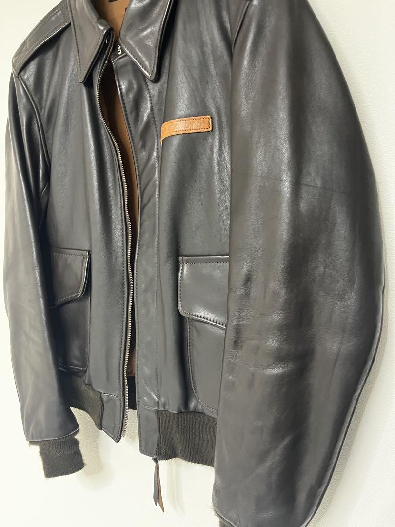 AVIREX（アヴィレックス）レザー ジャケット TYPE A-2 サイズ38