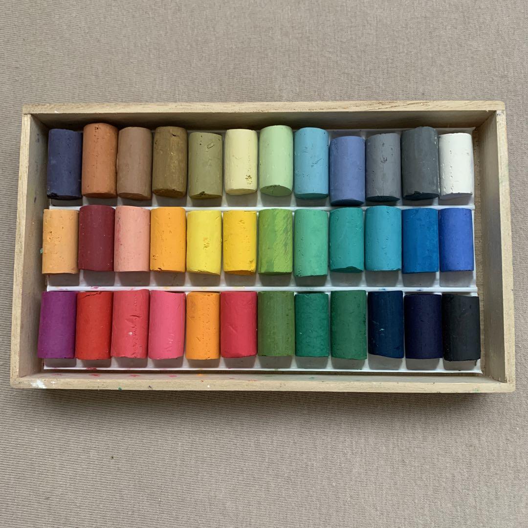 毎回完売 ゴンドラソフトパステル 36色 PASTELS 文房具・事務用品