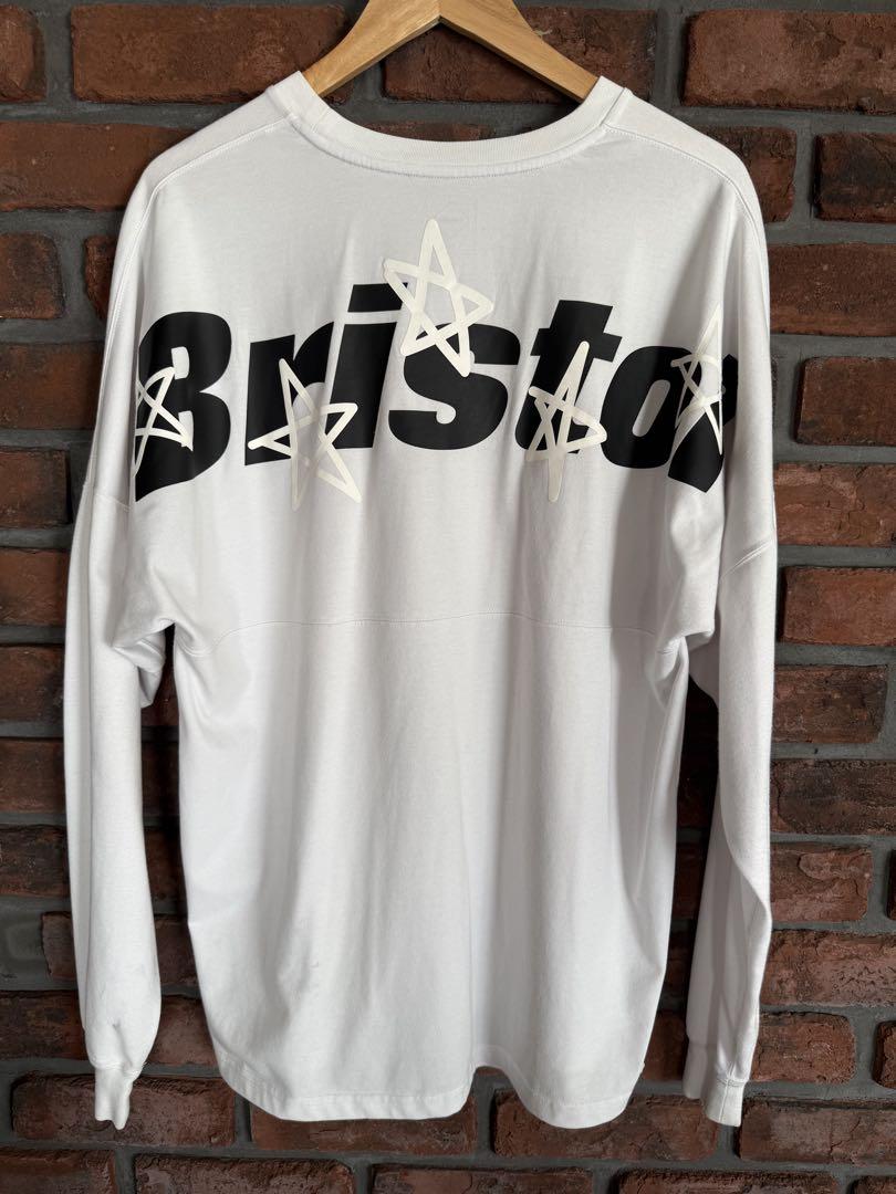 美品Bristol BIG LOGO L/S TEAM TEE size M