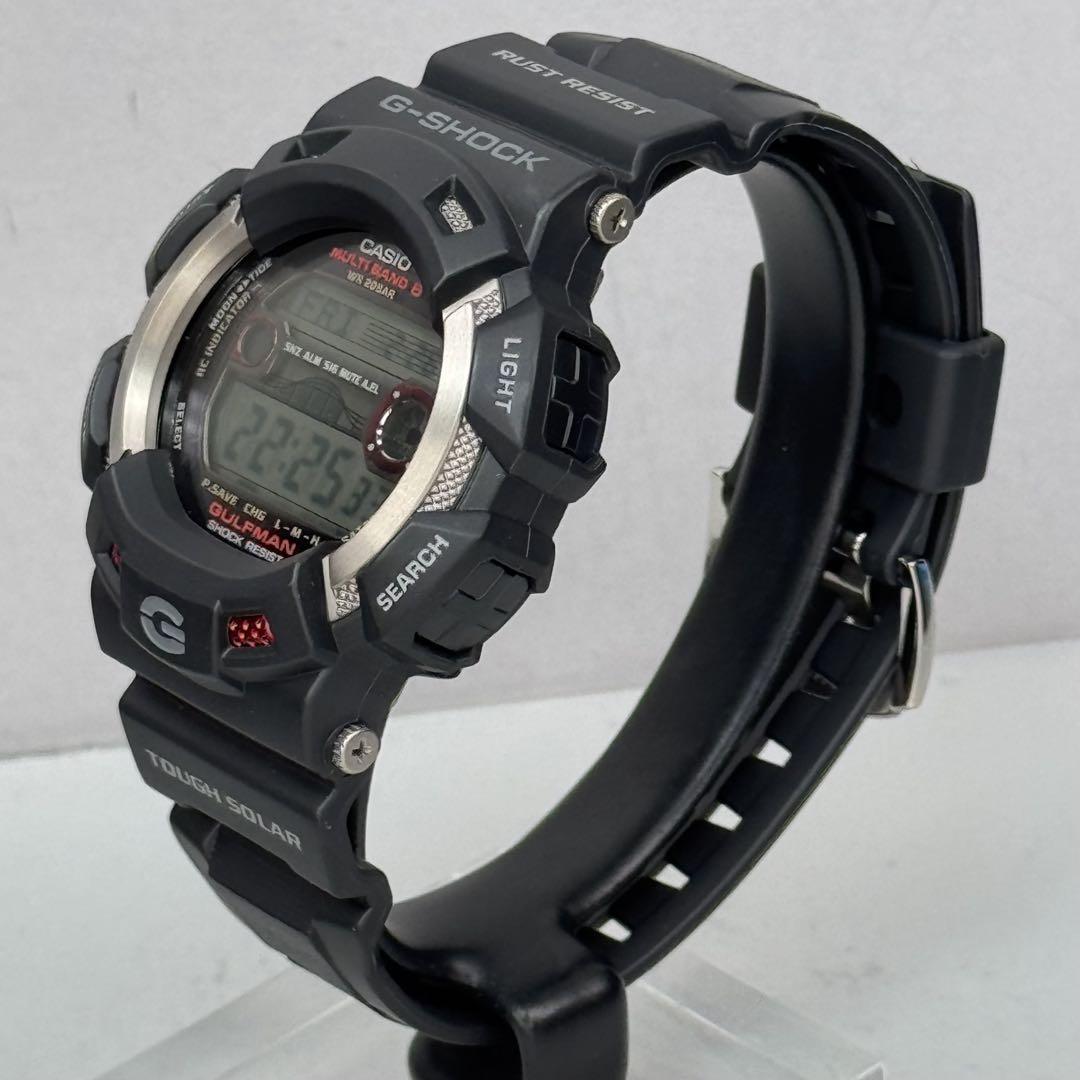 極美品 箱説タグ付 G-SHOCK GW-9110 電波ソーラー ブラック