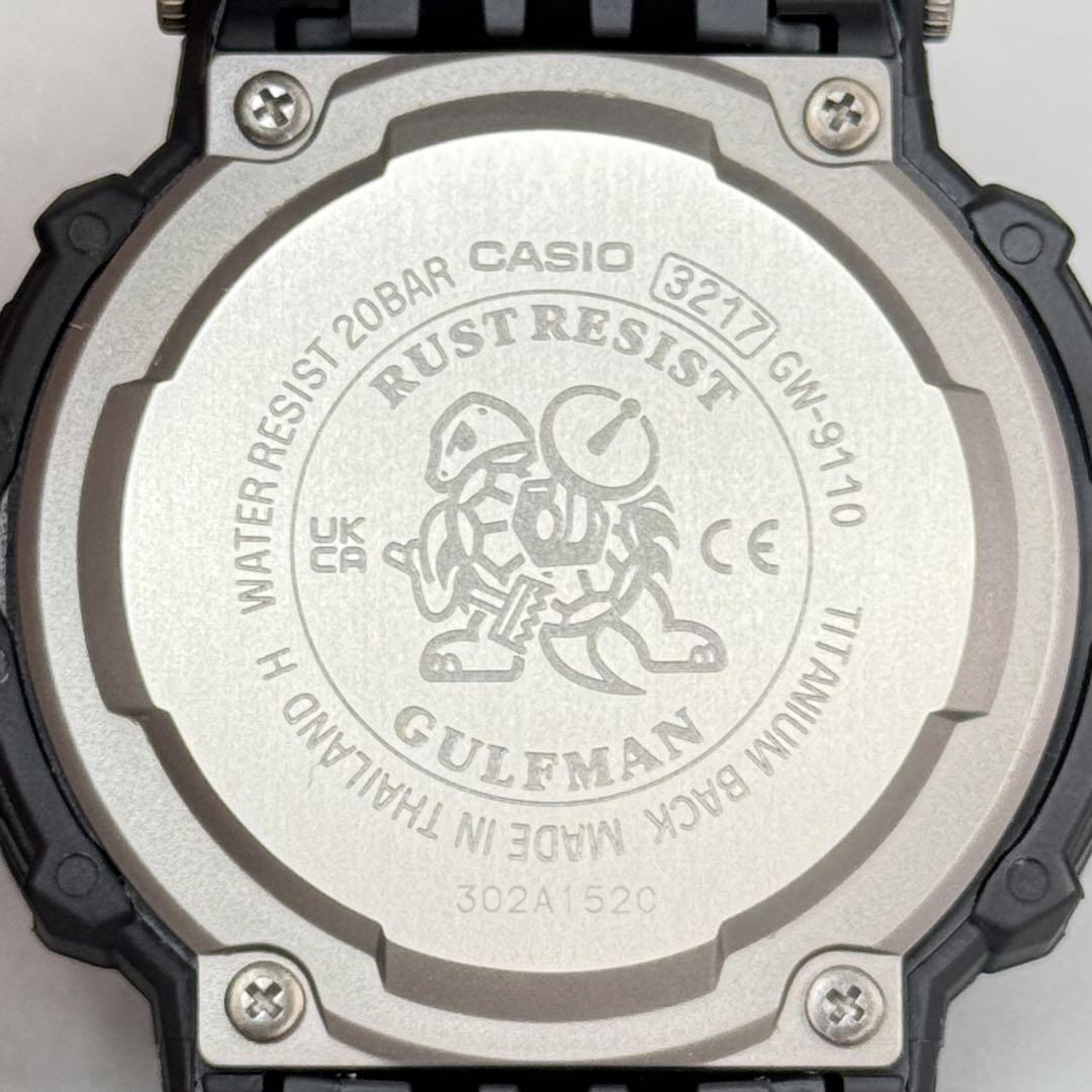 極美品 箱説タグ付 G-SHOCK GW-9110 電波ソーラー ブラック