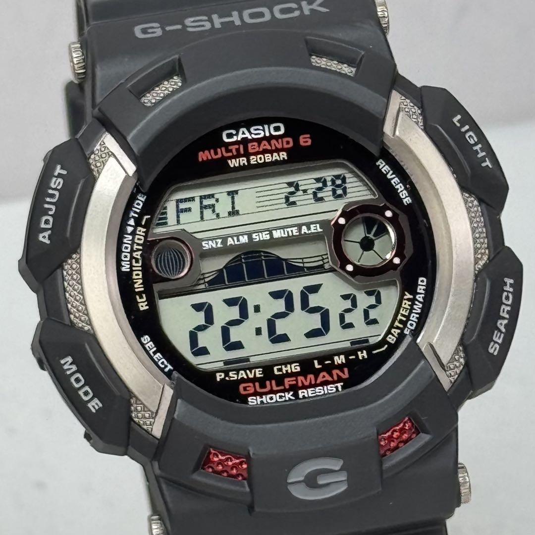 極美品 箱説タグ付 G-SHOCK GW-9110 電波ソーラー ブラック