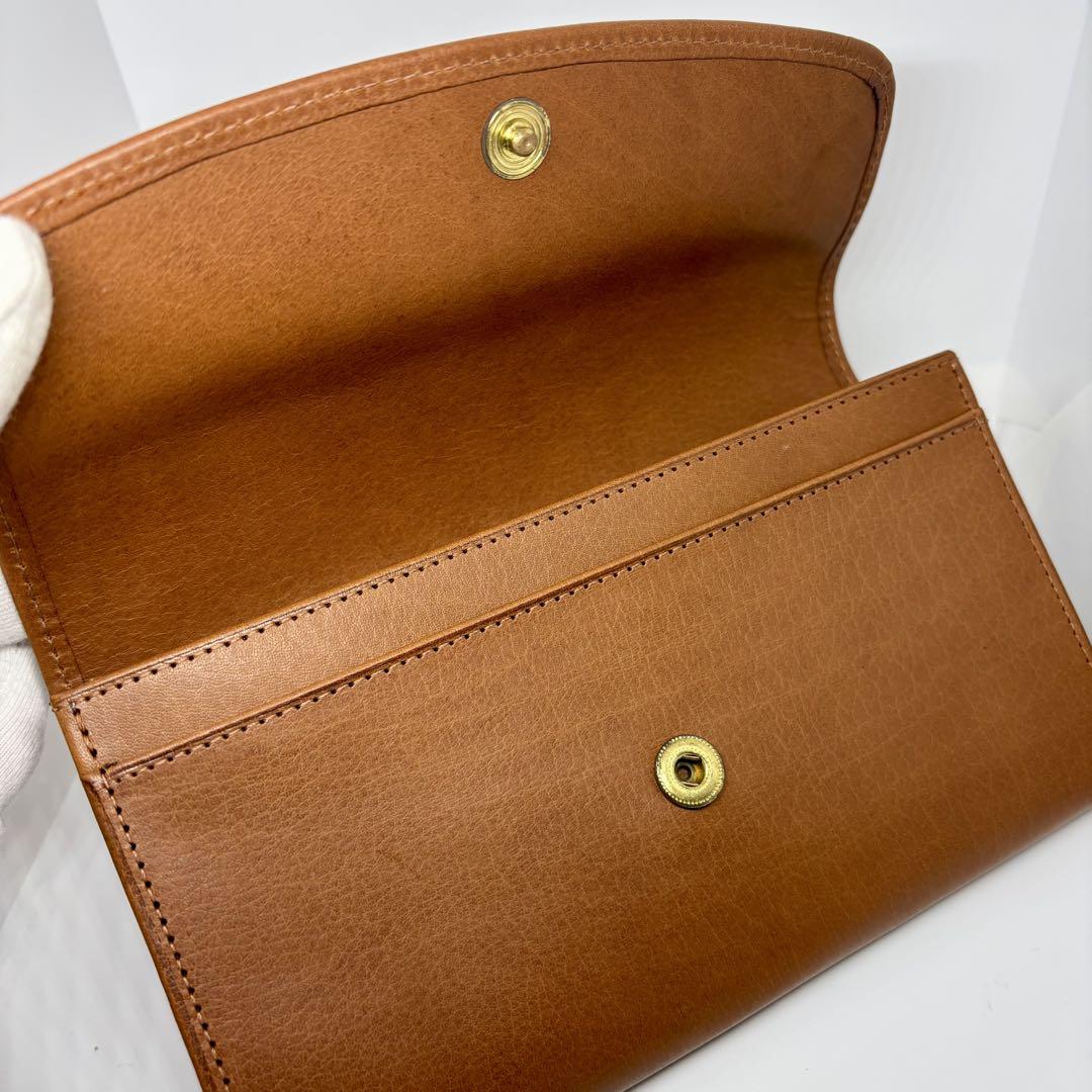 【希少】【未使用保管品】【COACH】オールドコーチ レザー 長財布 ブラウン