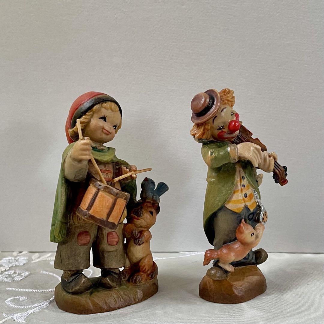 Vintage Ferrandiz Anri Italy Easter Eggs Wood Hand Carved