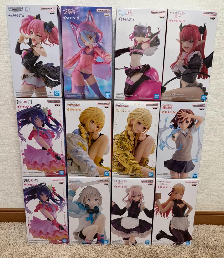 ESPRESTO フィギュア　12個セット