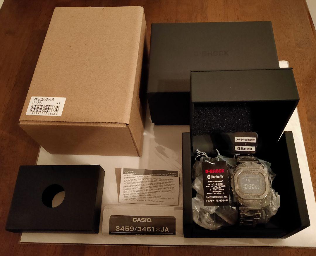 G-SHOCK チタン カモフラ J6HL9-m66190872486 GMW-B5000TCM-1JR フルメタル 国産HOT