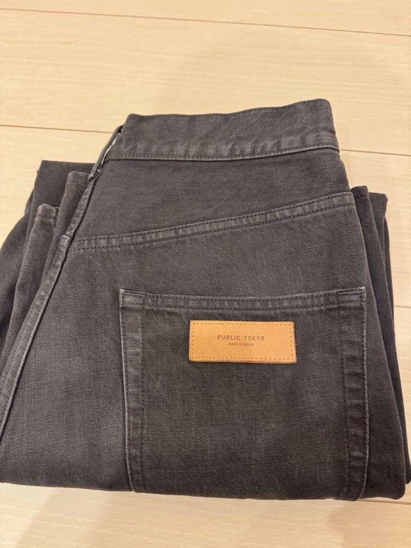 PUBLIC TOKYO パブリックトウキョウ リラックスワイドデニム PUBLIC TOKYO パブリックトウキョウ リラックスワイドデニム