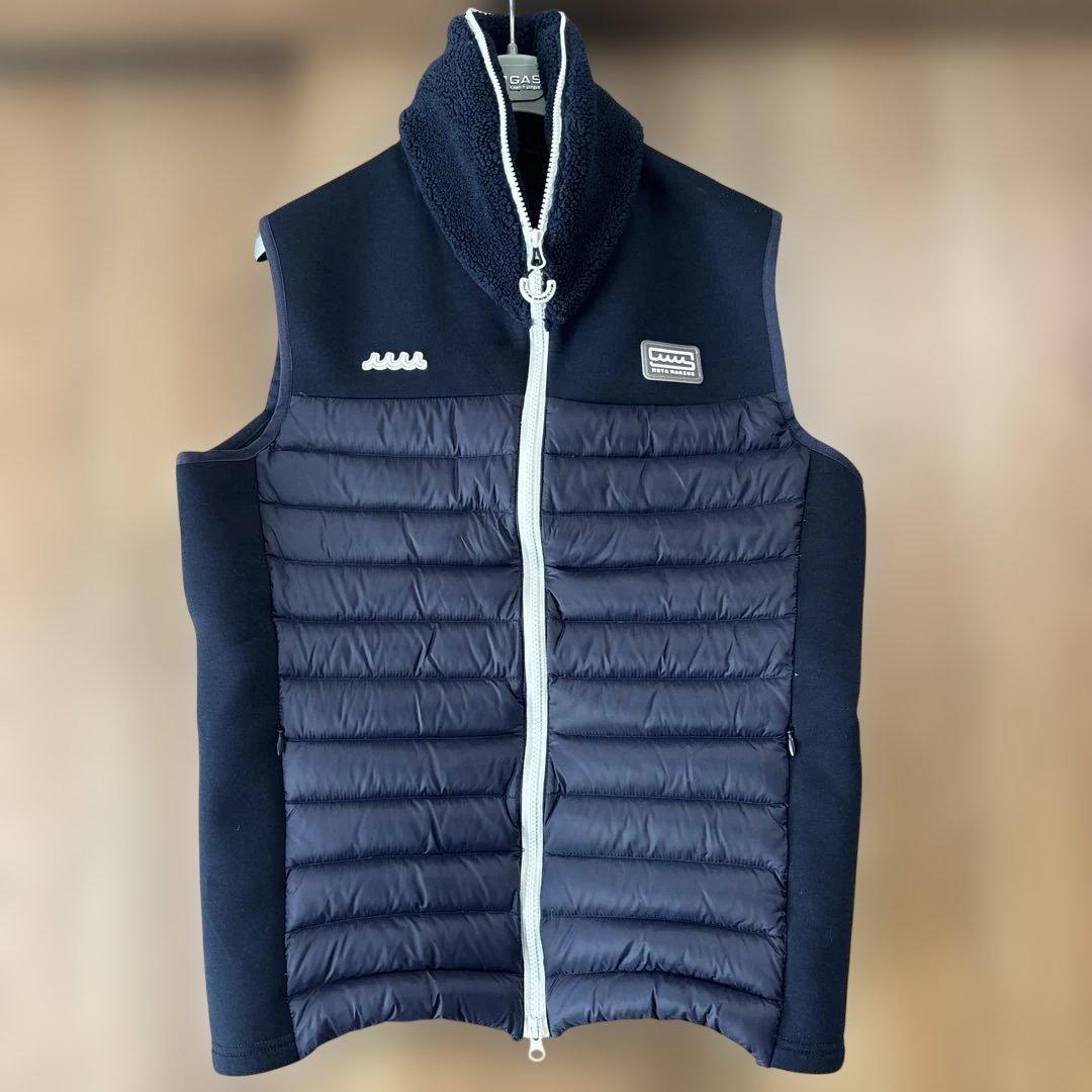 MUTA MARINE ダウンベスト ネイビー サイズ6 MUTA MARINE ダウンベスト ネイビー サイズ6