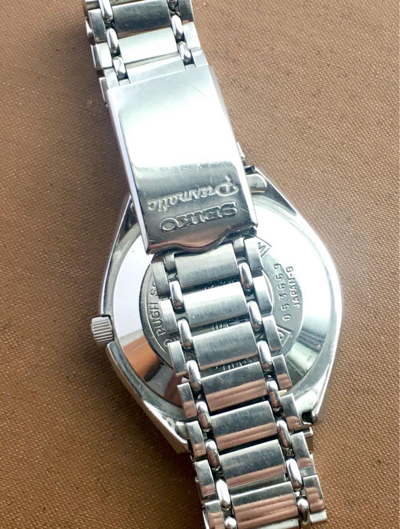 希少 SEIKO プレスマチック 自動巻 美品稼働品