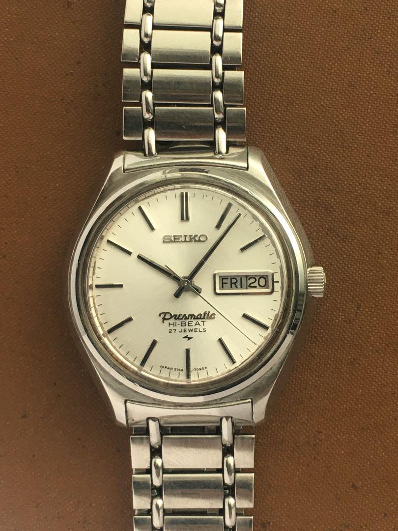 希少 SEIKO プレスマチック 自動巻 美品稼働品