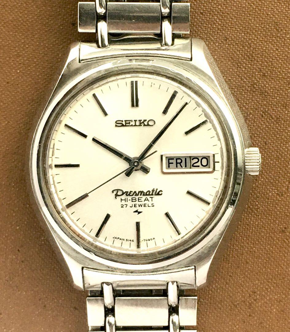 希少 SEIKO プレスマチック 自動巻 美品稼働品