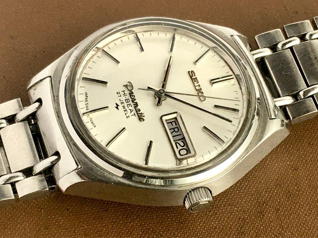 希少 SEIKO プレスマチック 自動巻 美品稼働品