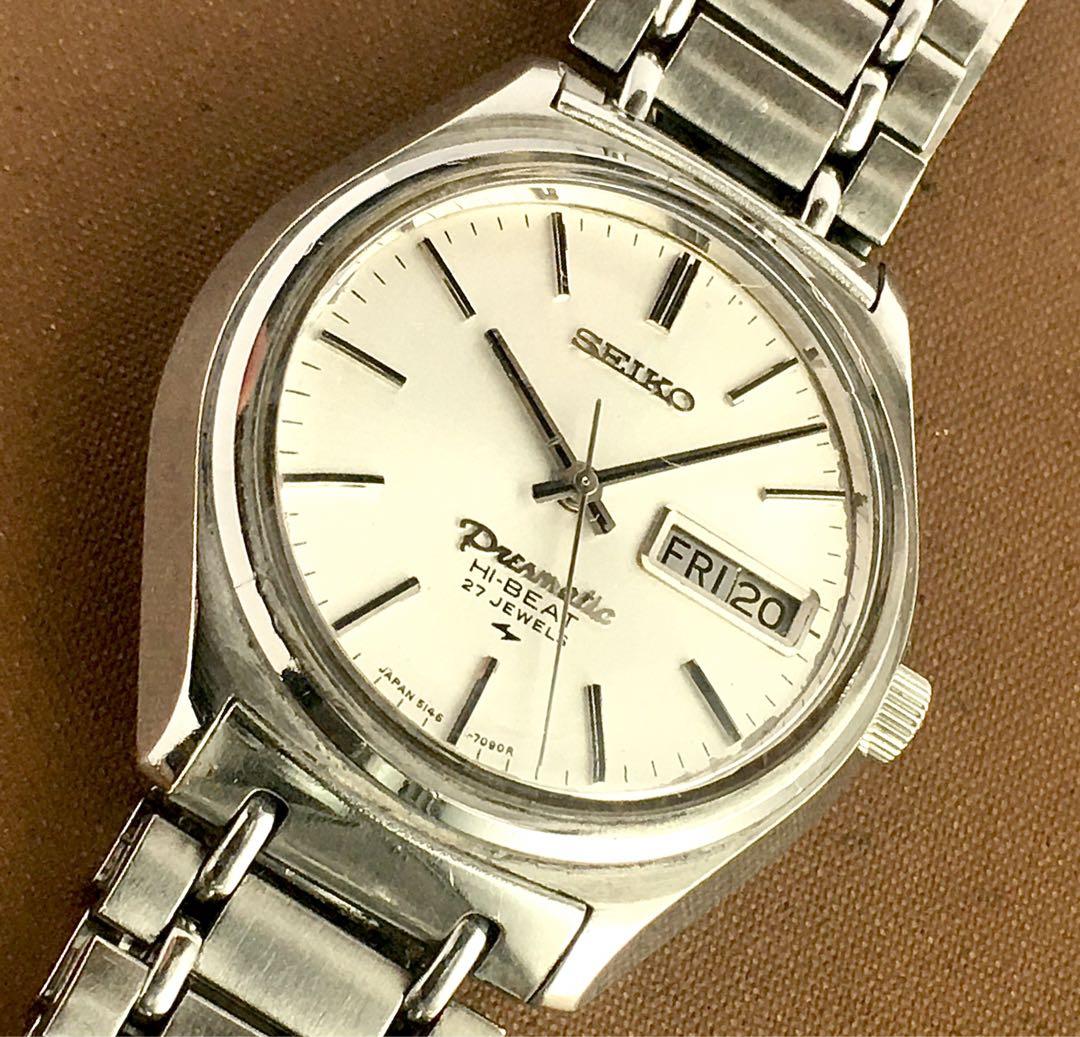 希少 SEIKO プレスマチック 自動巻 美品稼働品