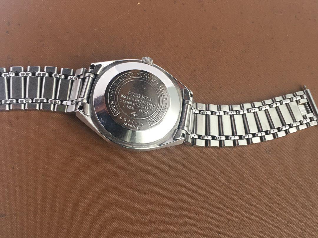 希少 SEIKO プレスマチック 自動巻 美品稼働品