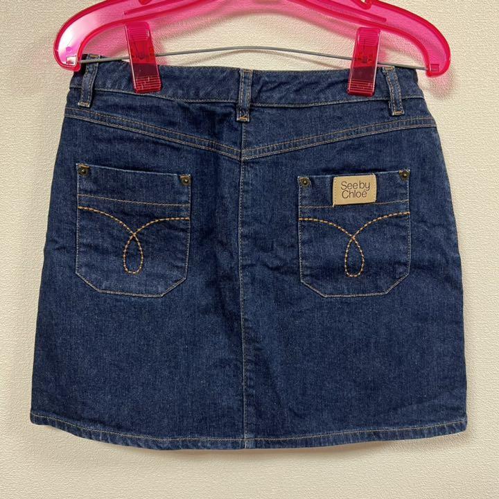 Chloe デニムスカート スカート - メルカリ