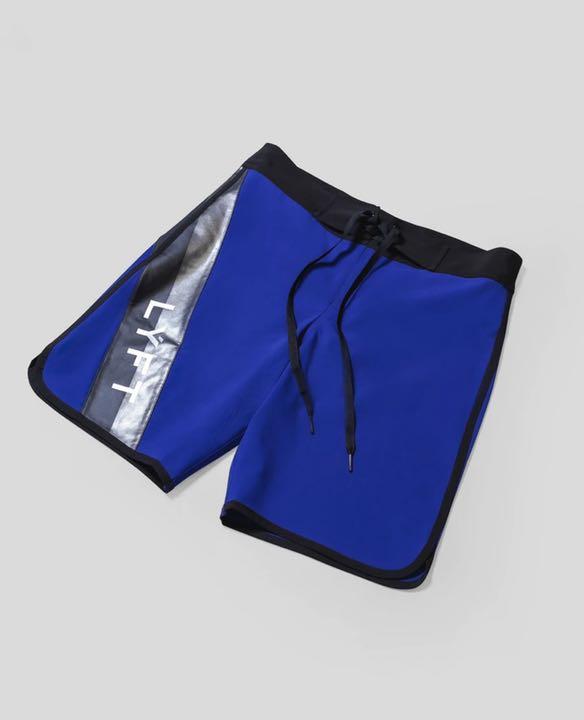0円 最終決算 LYFT STAGE SHORTS - BLUE Sサイズ