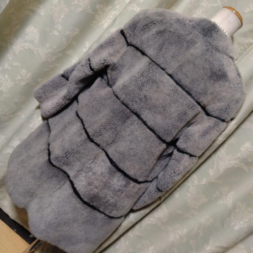 美品✩本物✩ムートンコート✩グレージュ✩ふかふか✩柔らか✩ファーコート 美品✩本物✩ムートン✩ファーコート✩柔らか✩軽いですよ