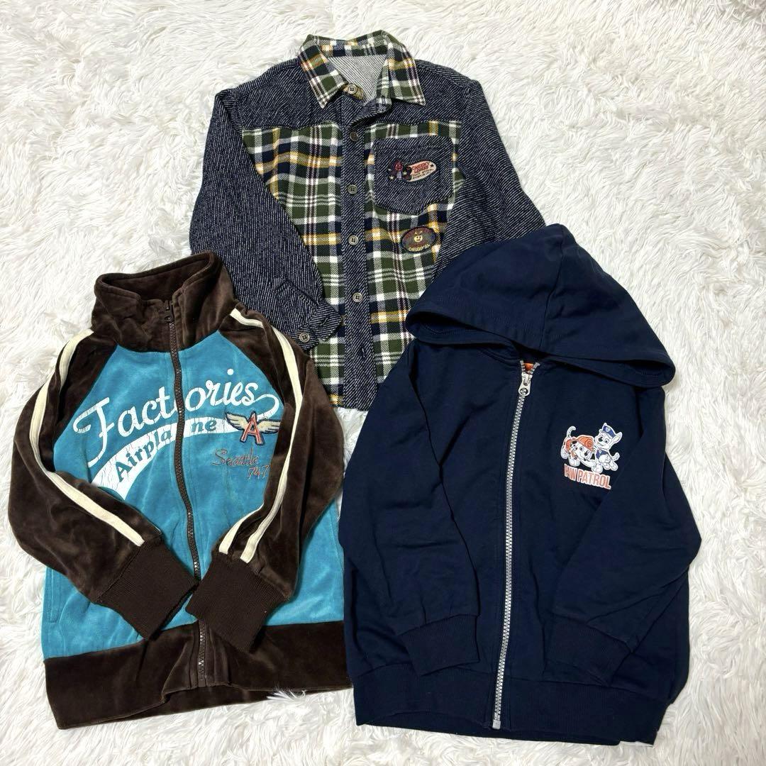 110サイズ　秋冬物　まとめ売り31点　男の子 ズボン　ロンT アウター