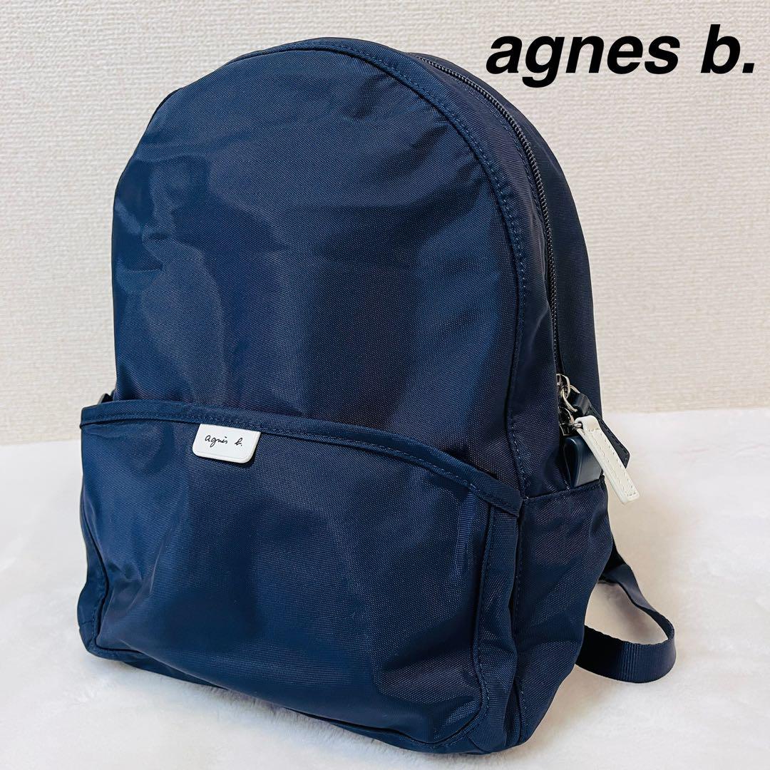 agnes b. ネイビー リュック バックパック
