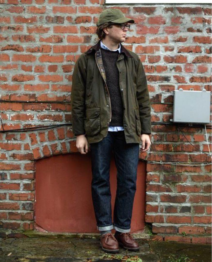 美品】Barbour SL Bedale セージ 40 英国製