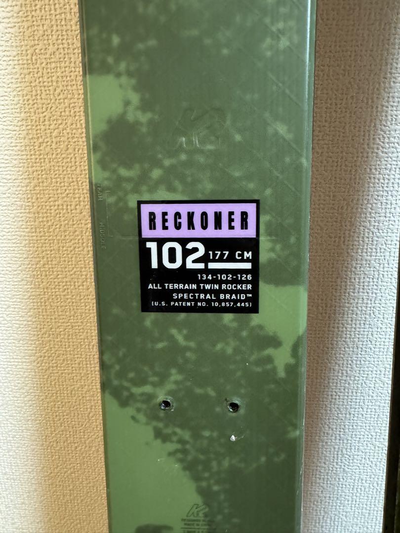 K2 RECKONER 102 177cm 2022-2023 モデル