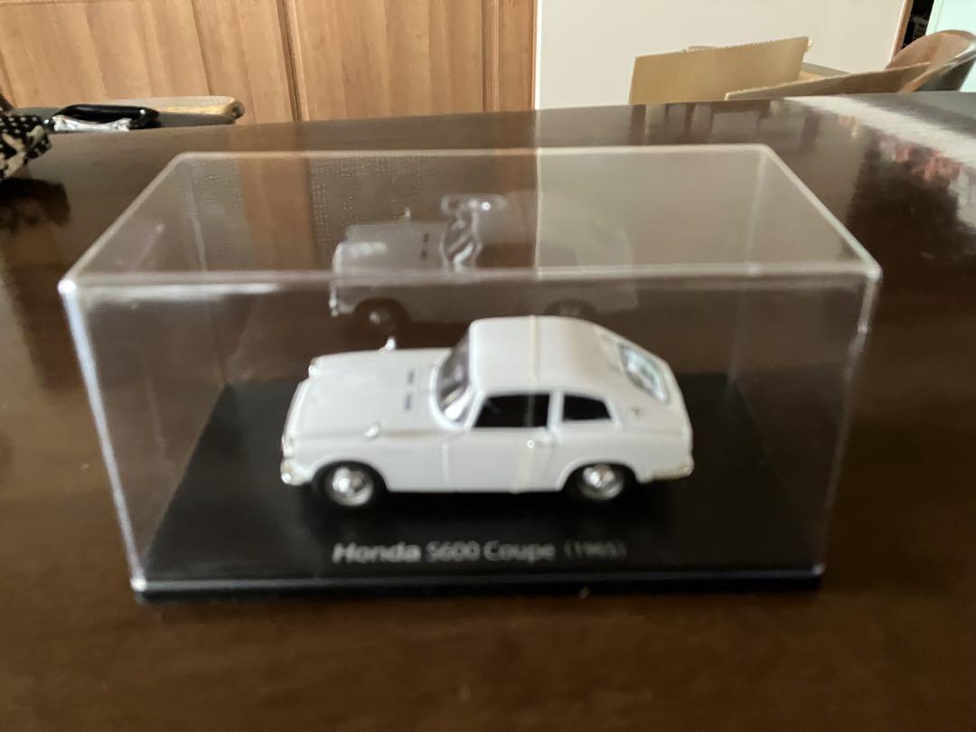 アシェット 国産名車コレクション 1/24ホンダS600クーペ 白1965 旧車