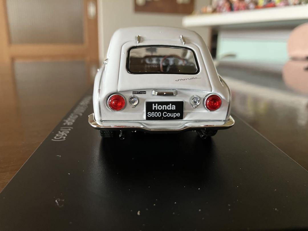 アシェット 国産名車コレクション 1/24ホンダS600クーペ 白1965 旧車