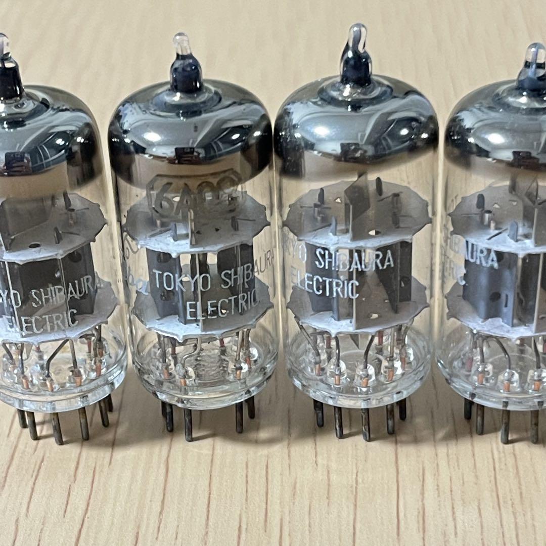 真空管　6AQ8/ECC85 東芝　TOSHIBA　4本