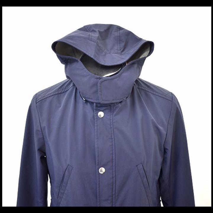 TOMBOLINI フーデッドジャケット NAVY 46 トンボリーニ