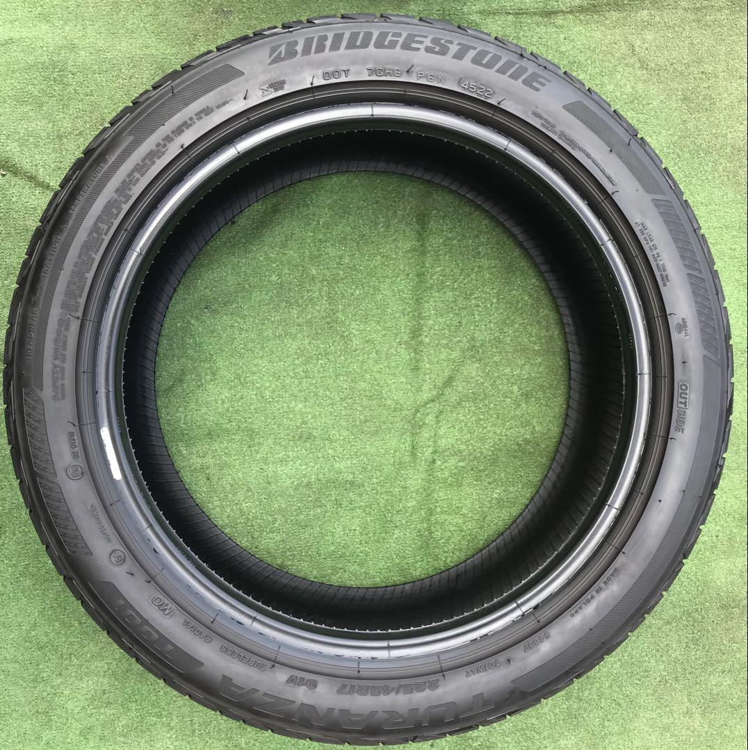 225/45 R17、BRIDGESTONE TURANZA、2022年