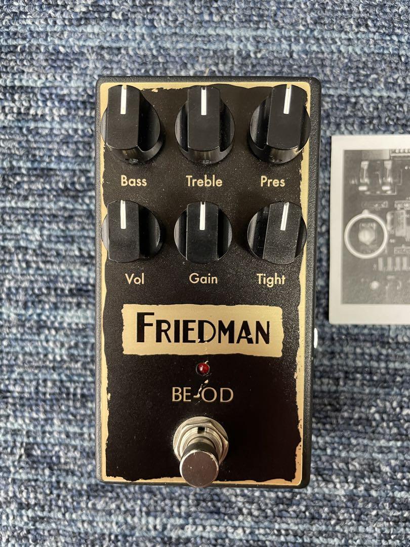 FRIEDMAN フリードマン 
BE-OD エフェクター オーバードライブ