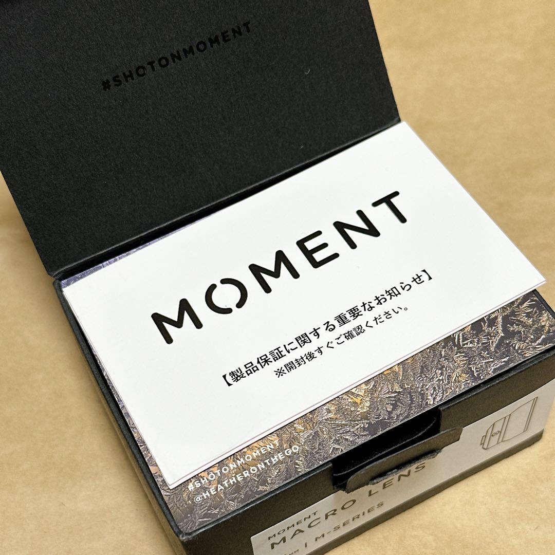 【新品未使用】MOMENT 25mmマクロレンズ｜Mシリーズ