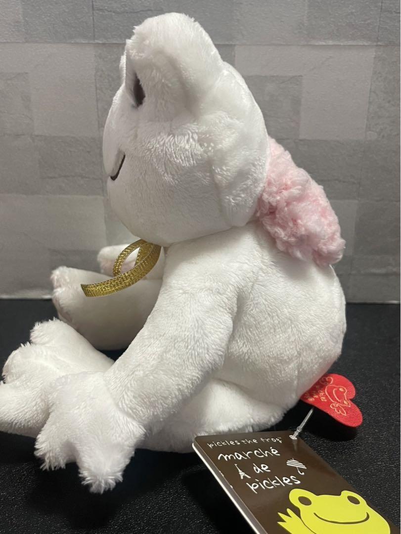 期間限定30％OFF! 限定 かえるのピクルス ホワイトΩ エンジェル ぬいぐるみ
