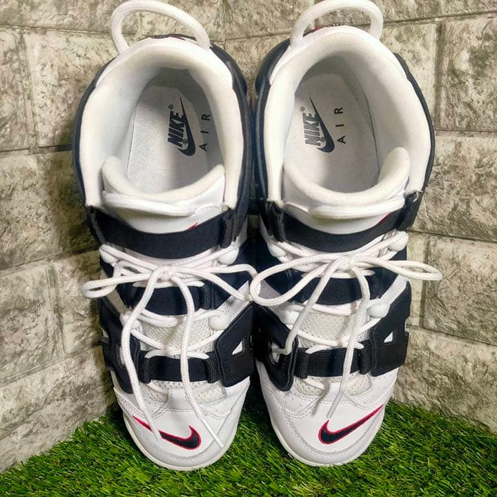 美品】大人気 NIKE AIR MOREUPTEMPO ホワイト ブラック | biaxial