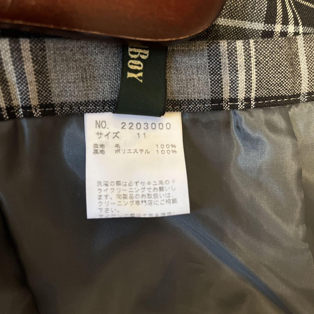 美品　イーストボーイ　チェックスカート