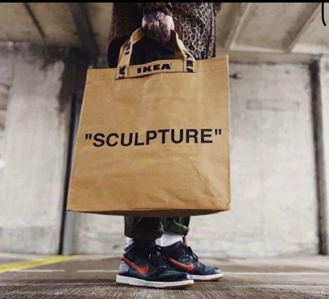 ショッピング卸し売り IKEA × VIRGILABLOH コラボバッグ Lサイズ イケア ヴァージル ショッピング卸し売り IKEA × VIRGILABLOH コラボバッグ Lサイズ イケア ヴァージル