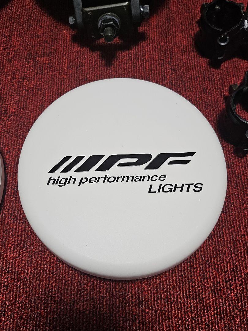 IPF フォグランプ 直径166mm 12V用 クリアレンズ ガード セット
