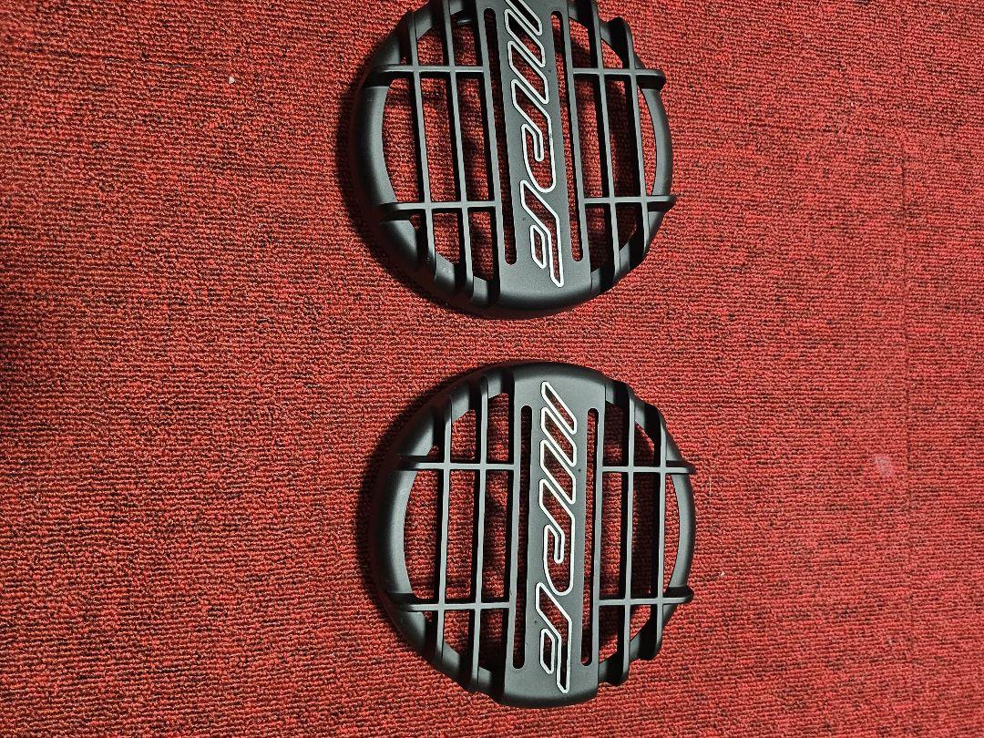 IPF フォグランプ 直径166mm 12V用 クリアレンズ ガード セット