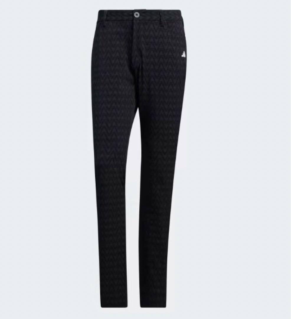 adidas - 【adidas/アディダス】GOLF  吸汗速乾ストレッチ総柄ロングパンツ・85 adidas ☆アディダス ゴルフパンツ メンズ GOLF HEAT. RDY