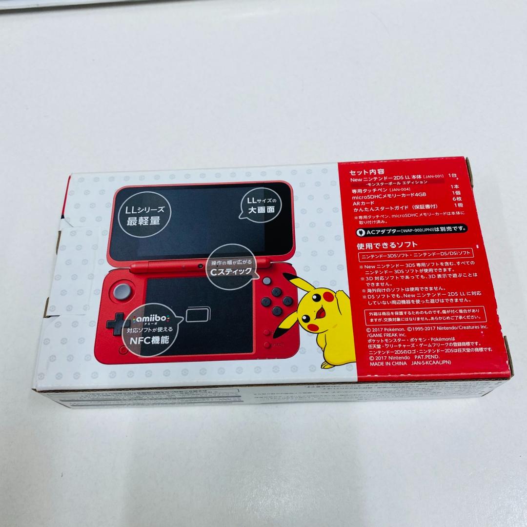 ☆未使用品☆極美品Newニンテンドー2DSLLモンスターボールエディション