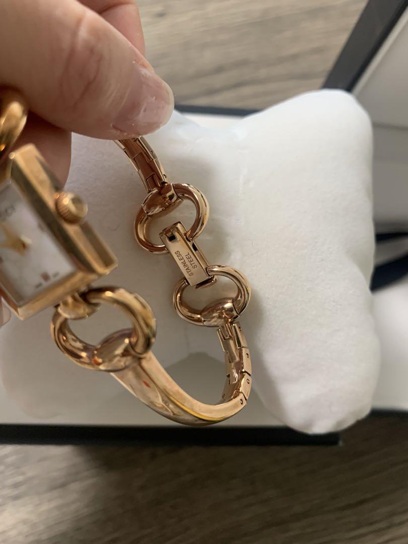 GUCCI レディースピンクゴールド 画像4