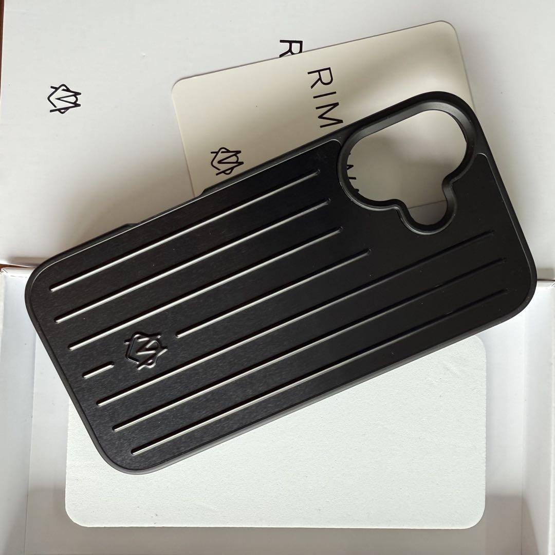 新品/未使用/RIMOWA リモワ iPhone 16 ケース ブラック
