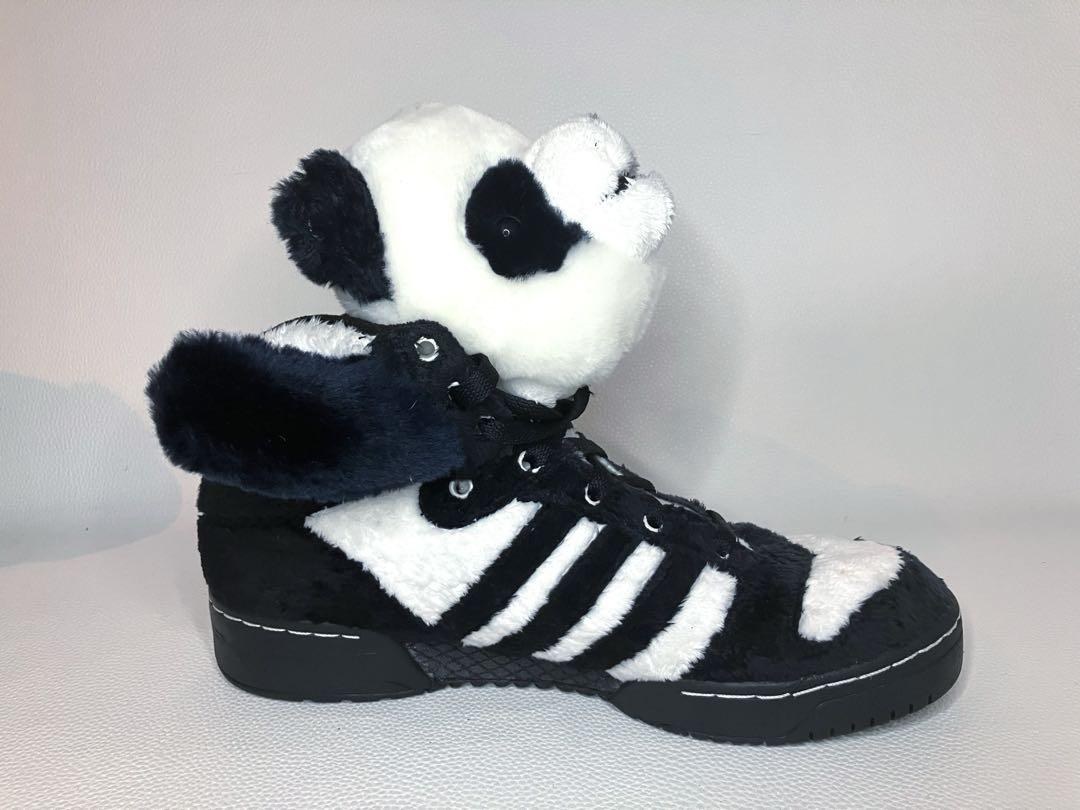 【美品】アディダス　ジェレミースコット　パンダ
