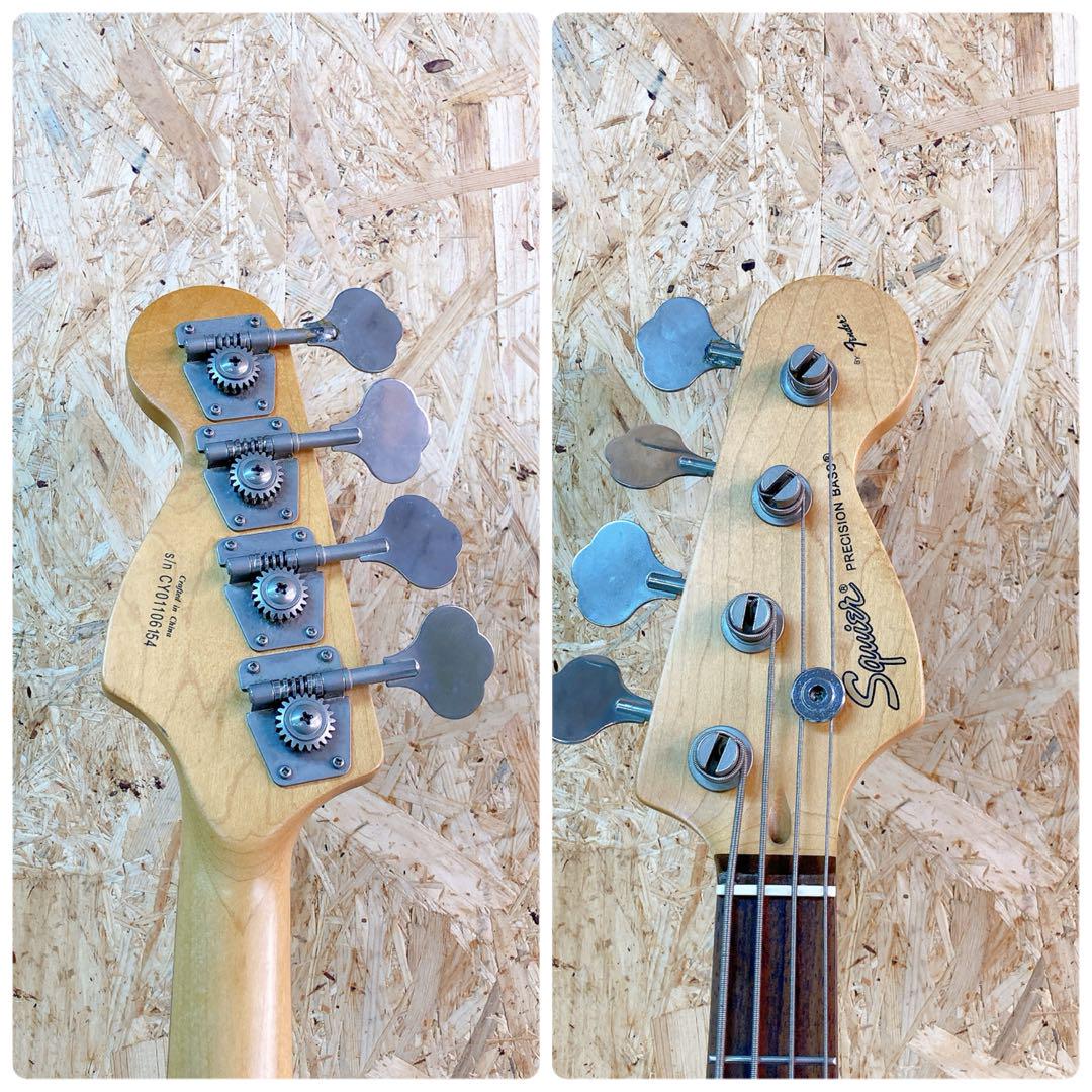 SQUIER プレシジョンベース スクワイア PJベース 弦セット
