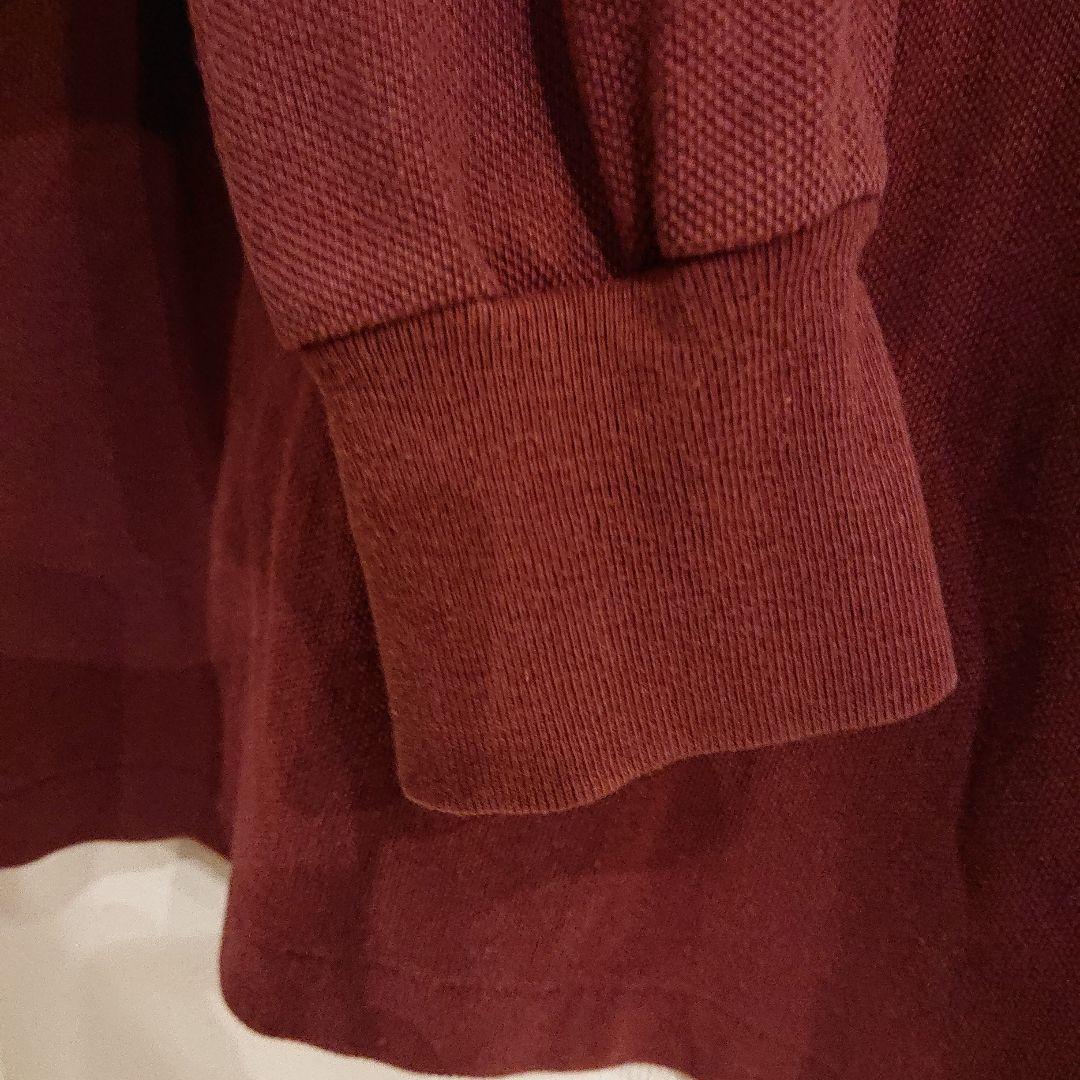 Polo by Ralph Lauren バーガンディ ポロシャツロング袖 L