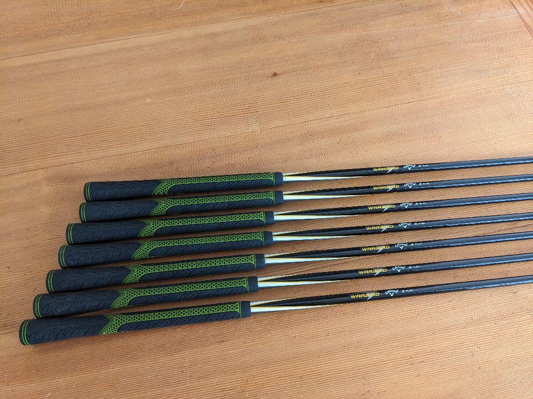 Callaway WAREIRD アイアン 5~9,S,P