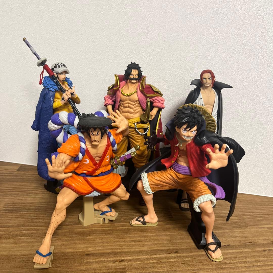 後払い手数料無料】 ワンピースフィギュア キングオブアーティスト 5体