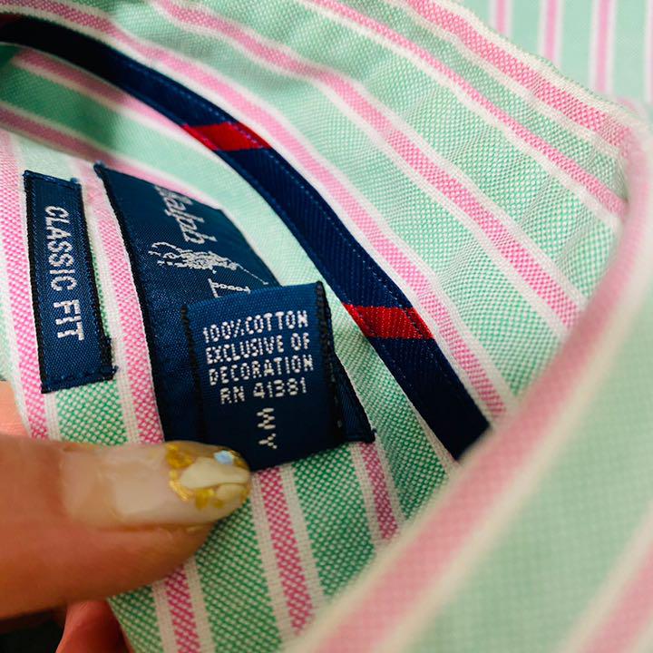 在庫在庫あ 特価 ストライプ ポニー シャツ g6zcP-m66233504001 Ralph Lauren ラルフローレン 大特価好評